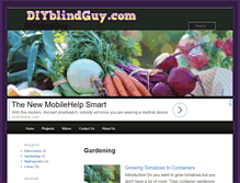 Tablet Screenshot of gardeningcamp.com